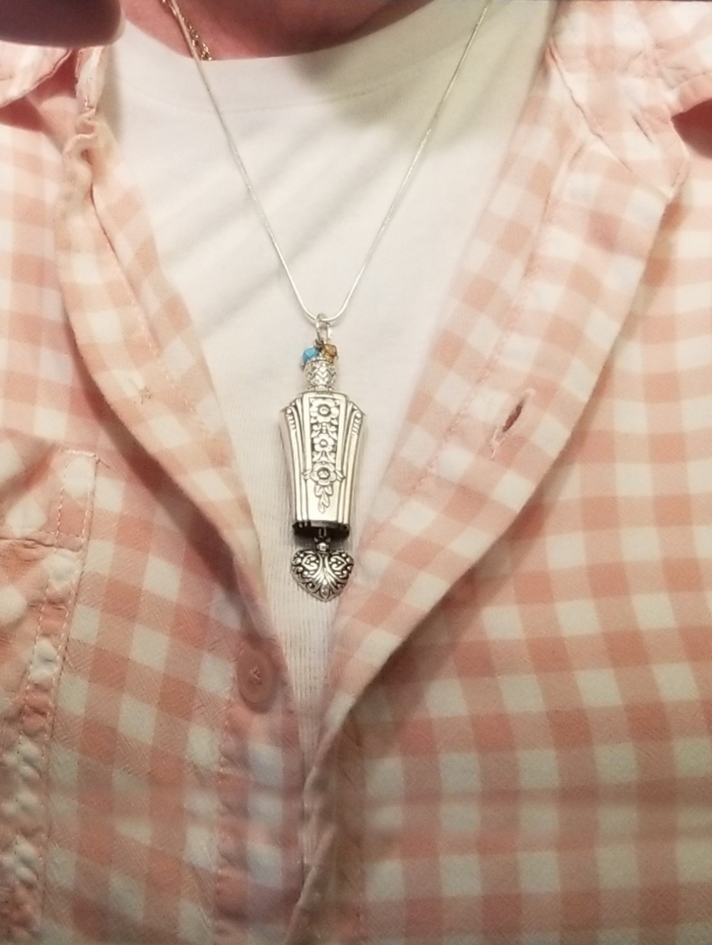 Jingle Necklace From Oneida "Fortune" Community Tudor Plate Silverplate 1939  - Picture 3 of 3